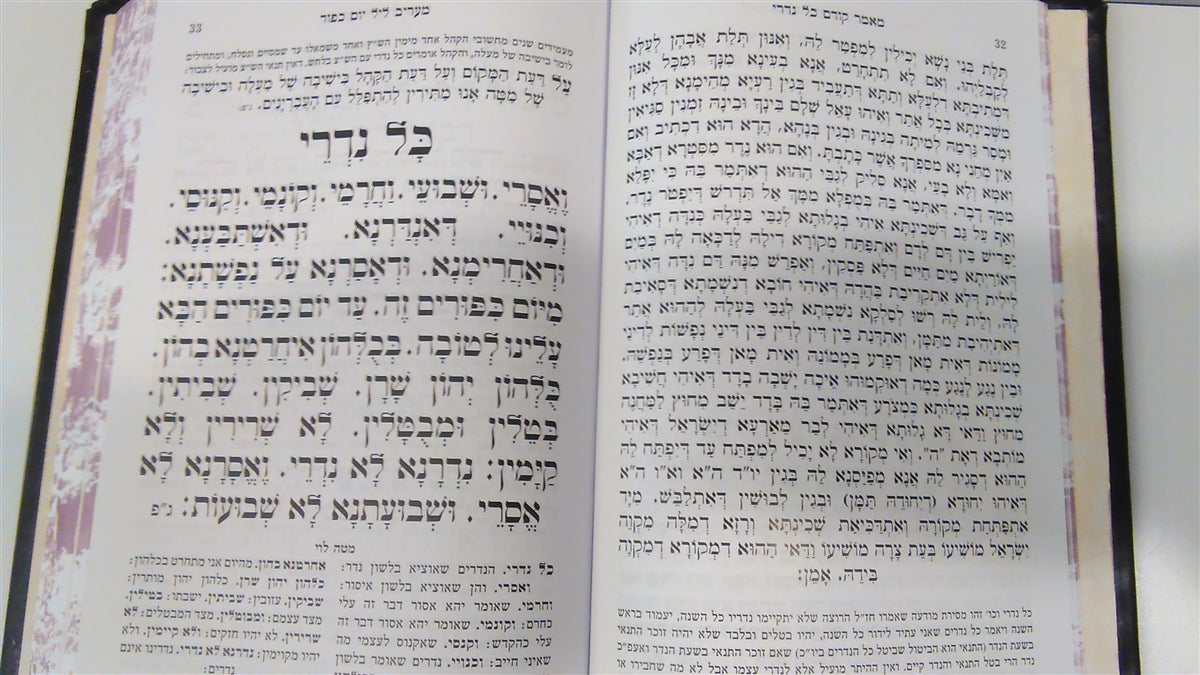 Hebrew et ratzon  Antique leather machzorim 5 volume set